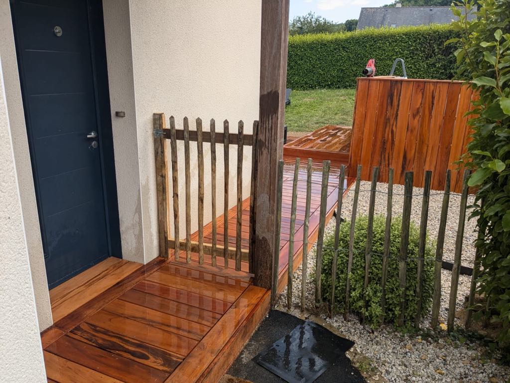 Terrasse bois exotique