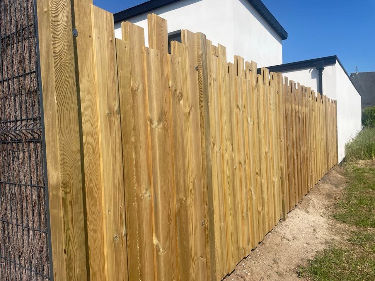 Clôture bois
